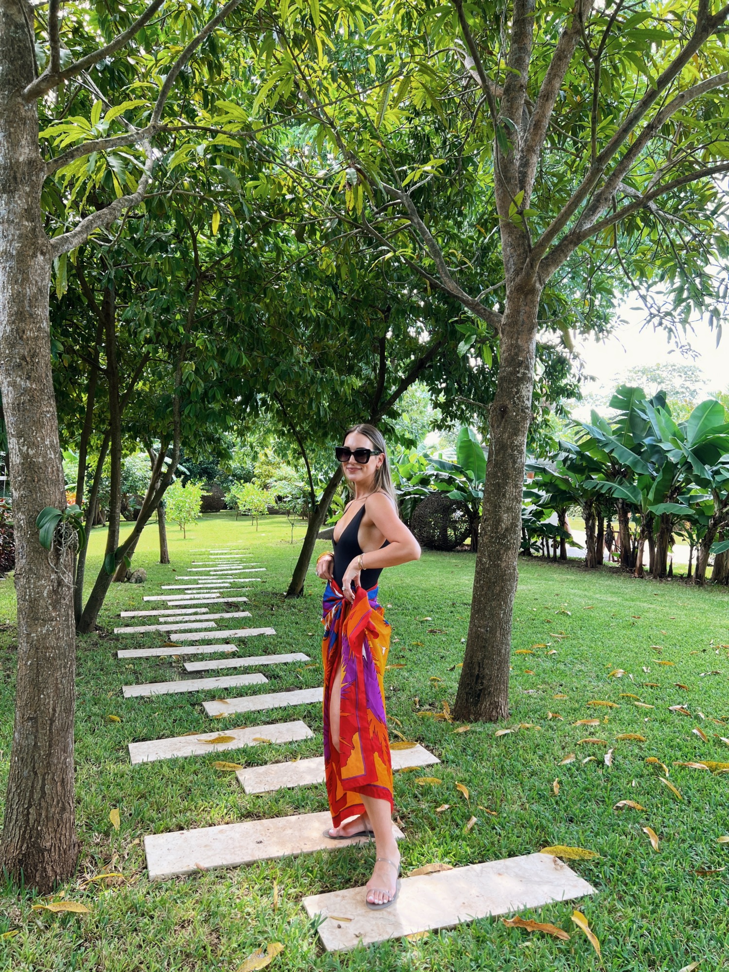 colorful sarong