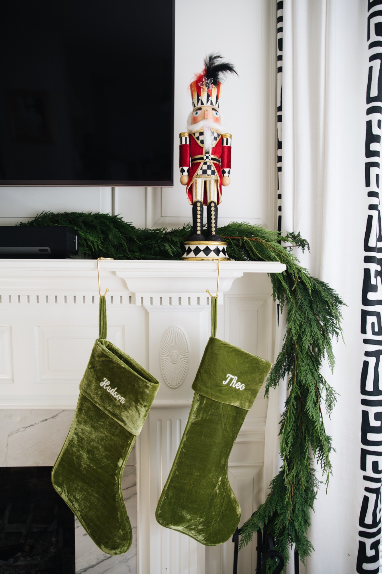 velvet christmas stockings