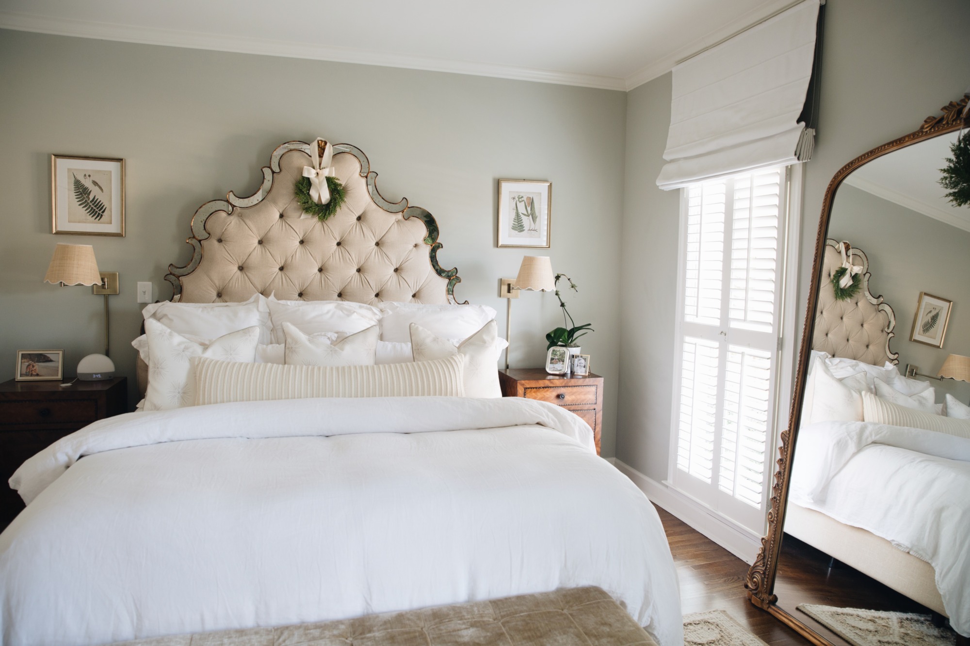 tufted headboard