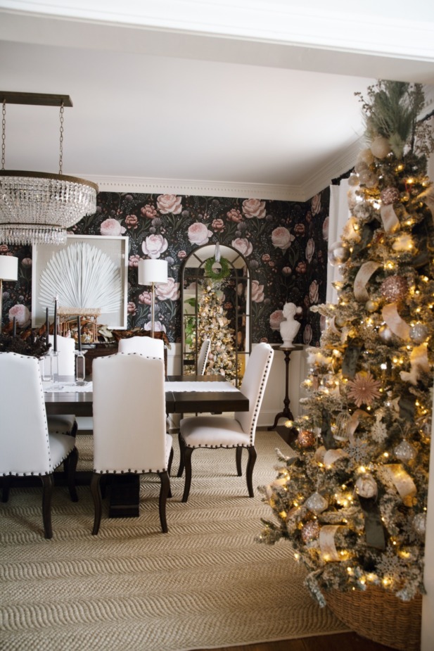 dining room christmas tree