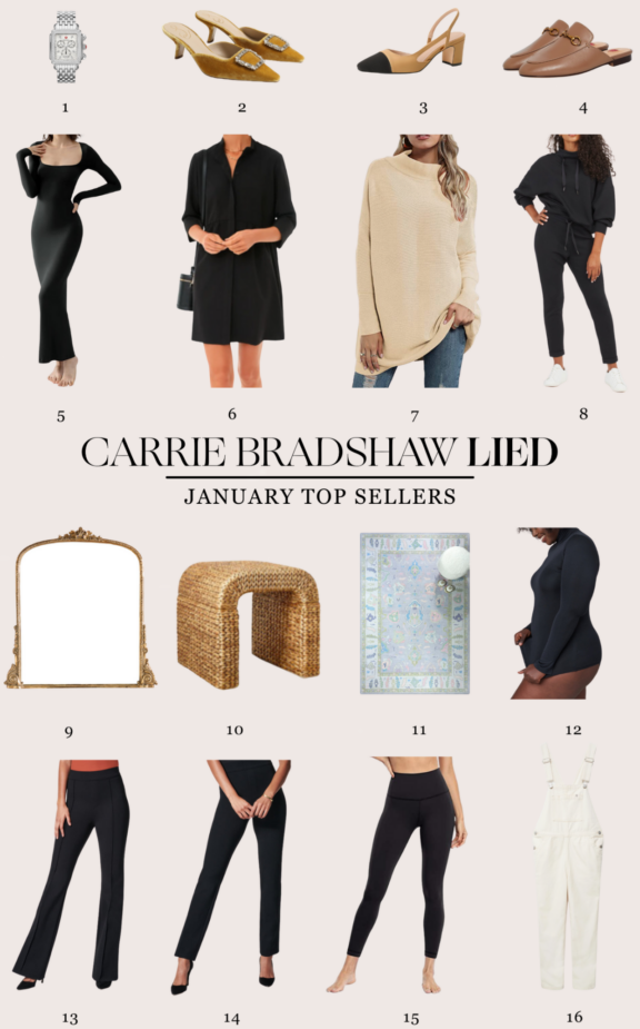 january top sellers