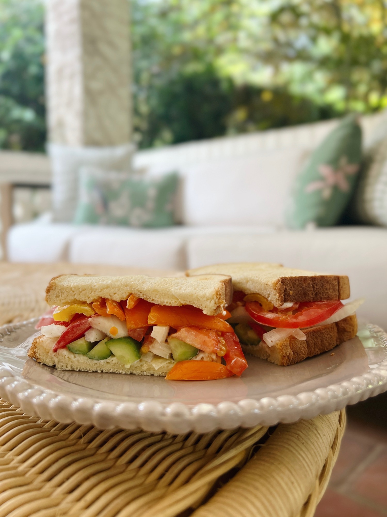 summer veggie sandwich