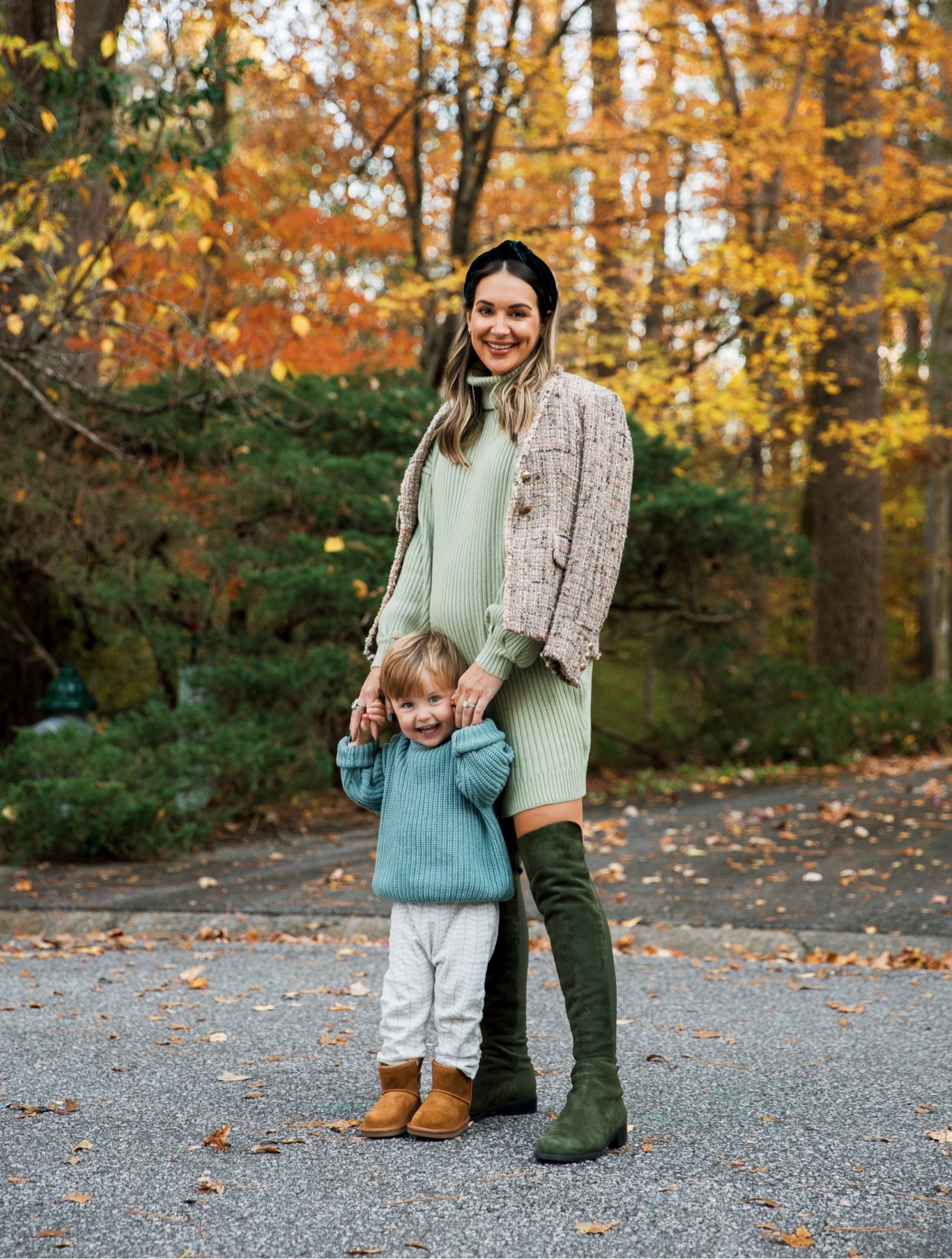 mint turtleneck