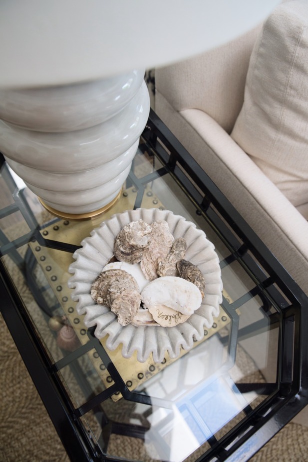 marble ruffled bowl