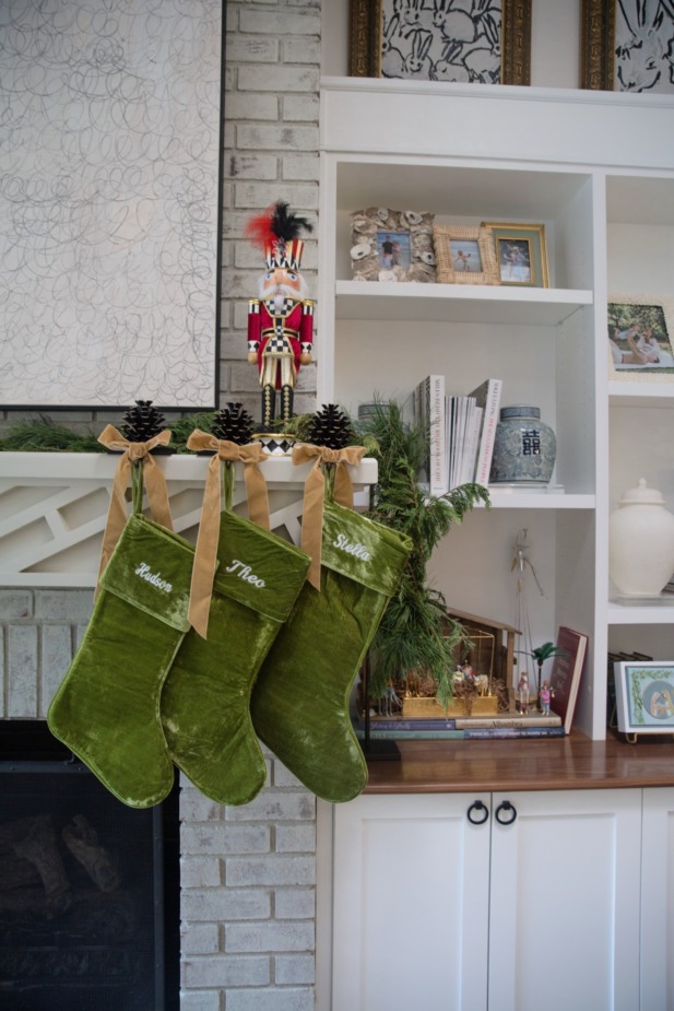 moss green stockings