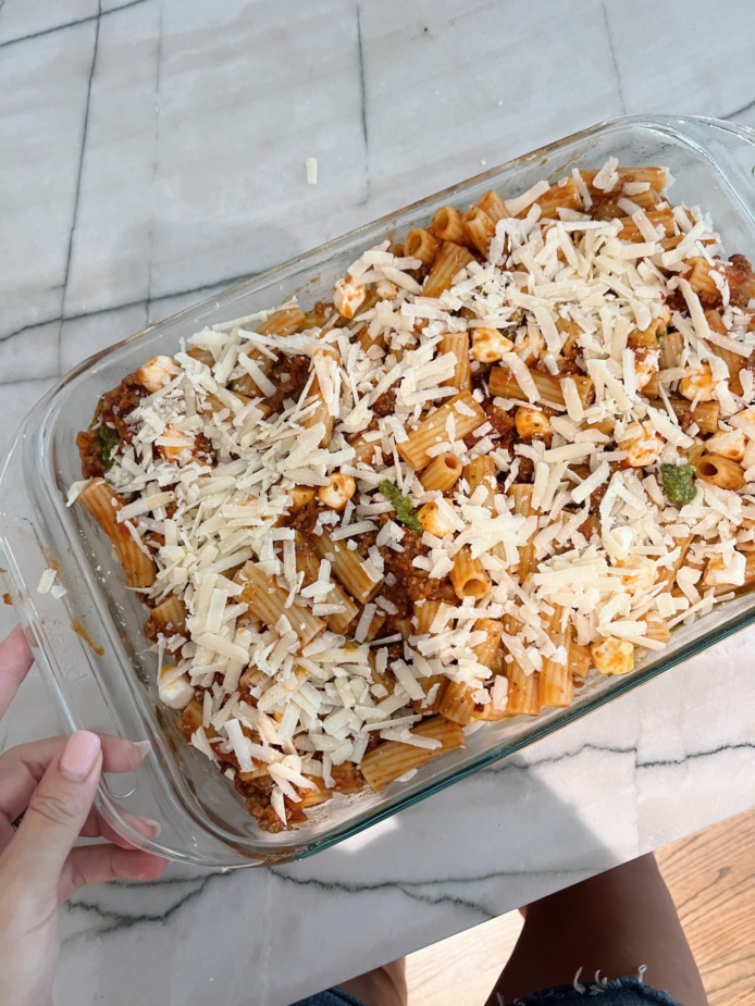 italian pasta bake