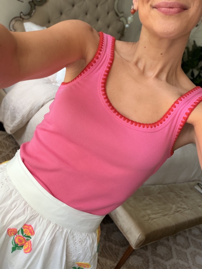 pink tank
